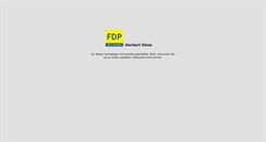 Desktop Screenshot of herbert-hoene.org.liberale.de