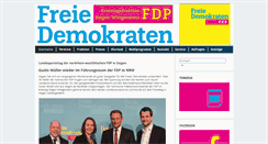 Desktop Screenshot of fdp-kreistagsfraktion-siegen-wittgenstein.org.liberale.de