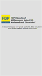 Mobile Screenshot of fdp-duesseldorf.org.liberale.de