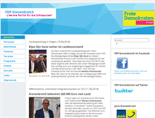 Tablet Screenshot of fdp-grevenbroich1.org.liberale.de