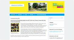 Desktop Screenshot of fdp-selfkant1.org.liberale.de