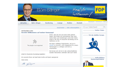 Desktop Screenshot of bsaenger.wcsite.liberale.de