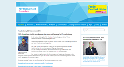 Desktop Screenshot of fdp-freudenberg.org.liberale.de