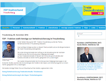 Tablet Screenshot of fdp-freudenberg.org.liberale.de