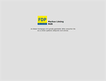 Tablet Screenshot of markus-loening.org.liberale.de